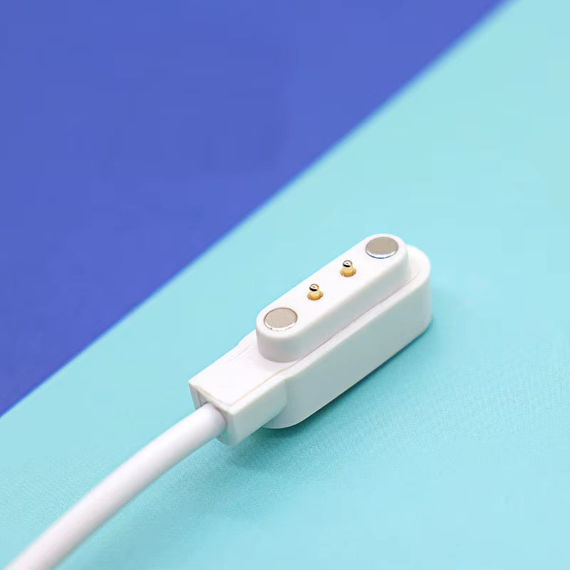 2 Pins 4Pins Smartwatch Dock Charger Adapter USB Charging Cable Cord for Adult/Kids Smart Watch Power Charge Wire Accessories