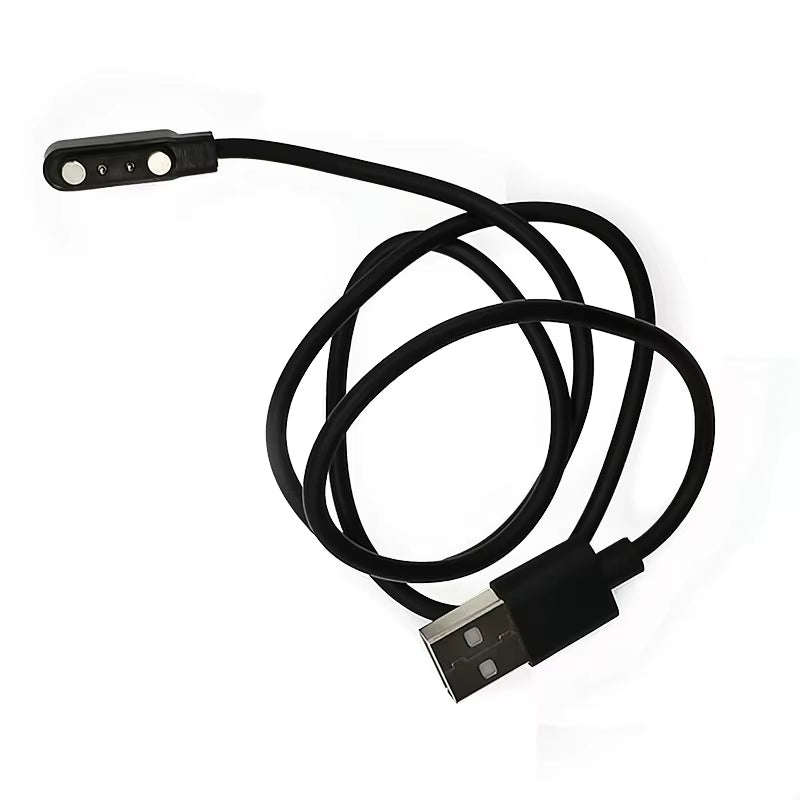 2 Pins 4Pins Smartwatch Dock Charger Adapter USB Charging Cable Cord for Adult/Kids Smart Watch Power Charge Wire Accessories