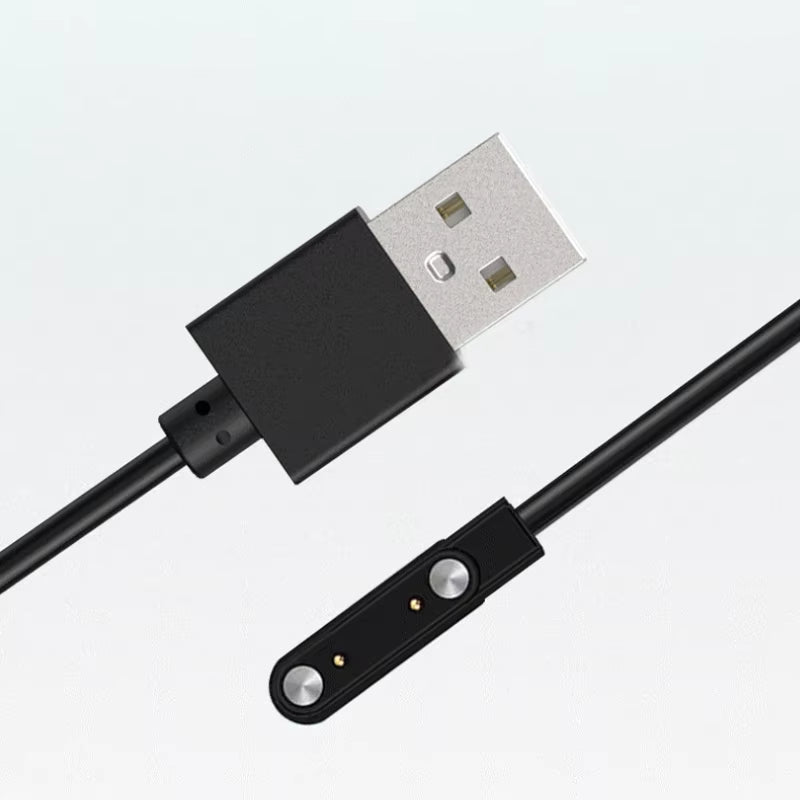 2 Pins 4Pins Smartwatch Dock Charger Adapter USB Charging Cable Cord for Adult/Kids Smart Watch Power Charge Wire Accessories